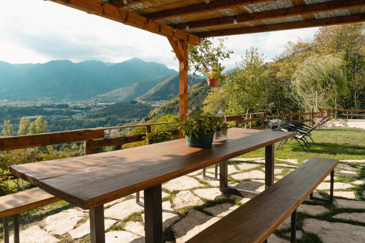 Agriturismo Riva Dei Coz Sequsino Exteriör bild