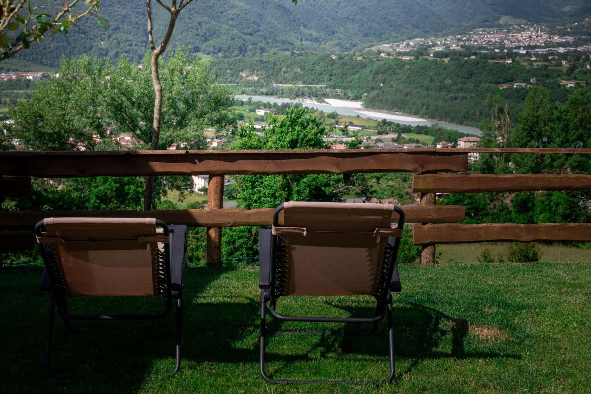 Agriturismo Riva Dei Coz Sequsino Exteriör bild